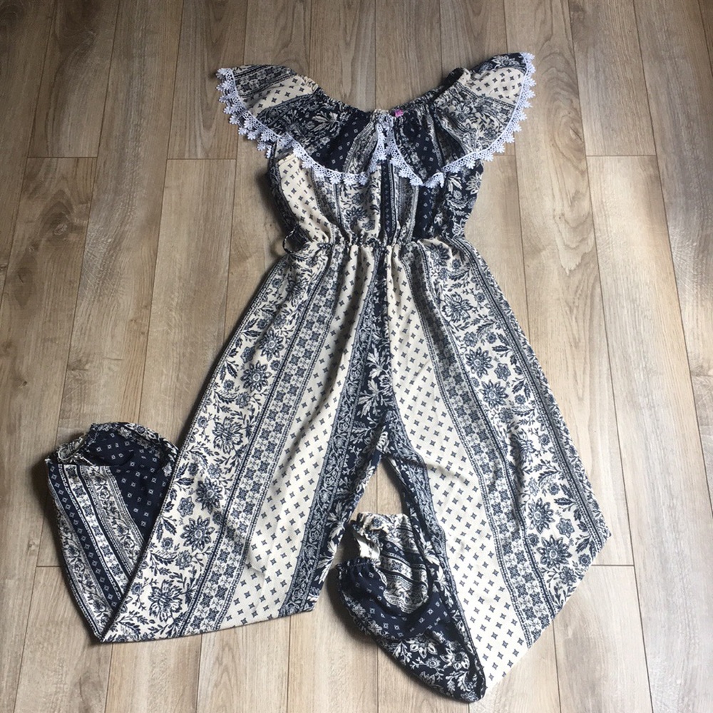 Off shoulder jumpsuit